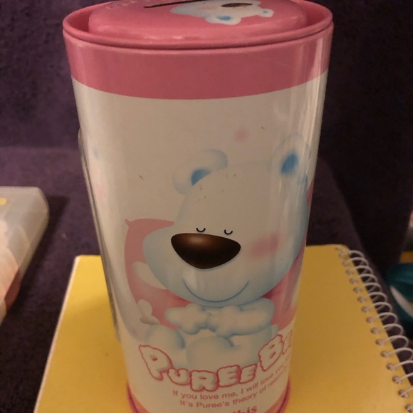 Morning Glory Bear 3 Pc Lot. Bank CD Case & book - Picture 6 of 10